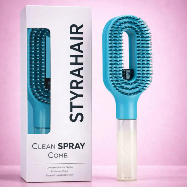 2-In-1 Detangler Hair Brush Blue