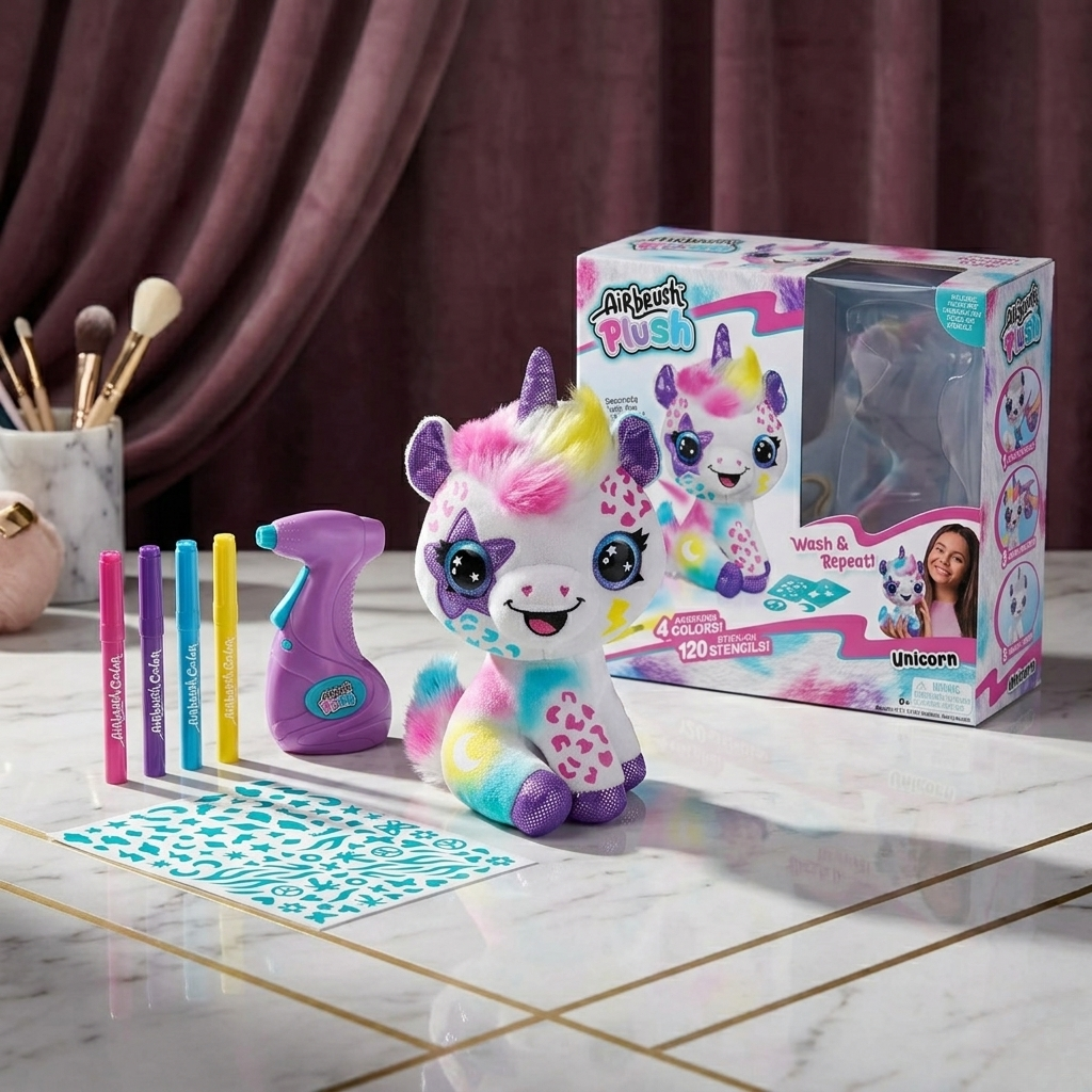 Airbrush Plush - Unicorn-1