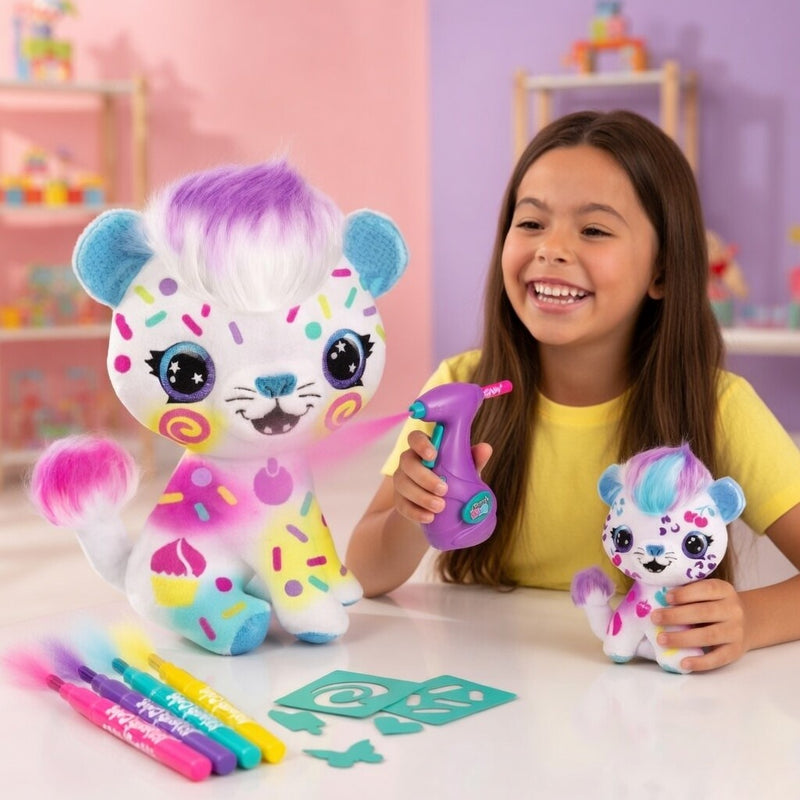 Airbrush Plush - Kitty-2