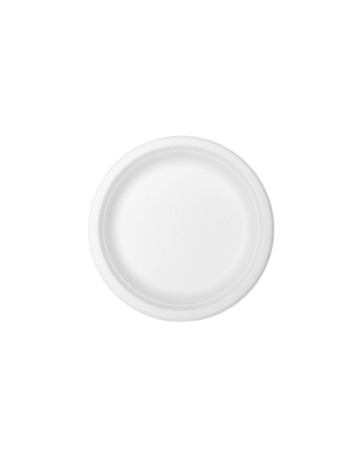 Bagasse Disposable Round Plates - 12 inch-5