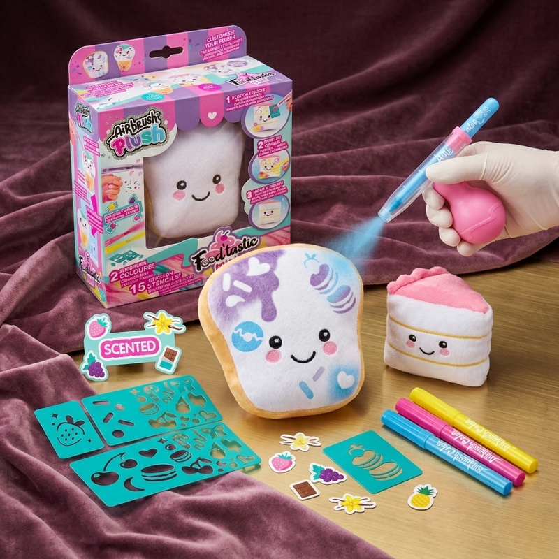 Airbrush Plush - Food'Tastic Mini-1