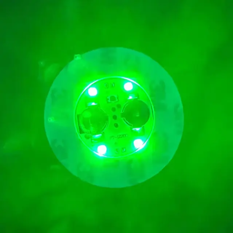 LED Light Up Coaster for Glass / Tumbler / Bottle - Green 10pc Set-12