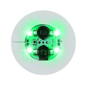 LED Light Up Coaster for Glass / Tumbler / Bottle - Green 10pc Set-1