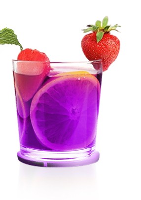 LED Light Up Coaster for Glass / Tumbler / Bottle - Purple 10pc Set-4