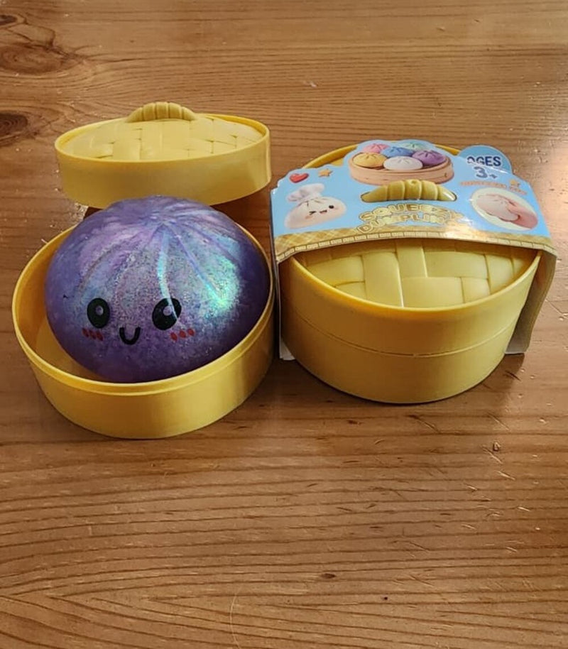 Glittery Gel 8.5cm Squishy Dumlping-2