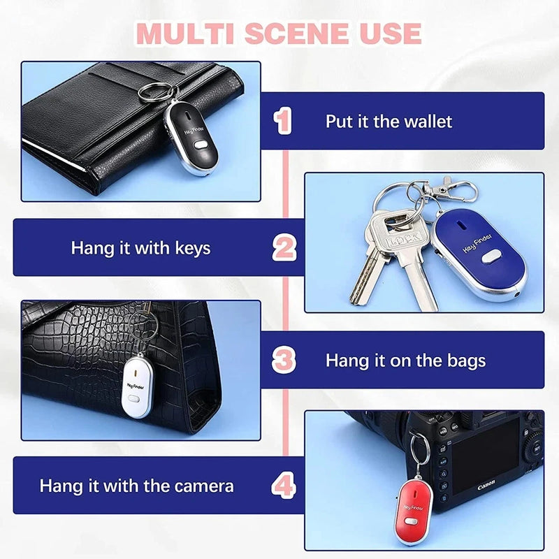 Whistle Key Finder & Light-16