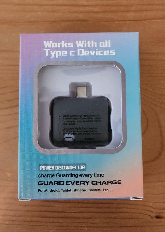 ChargeShield Mobile Phone Excess Charge Protection Device - Black-3
