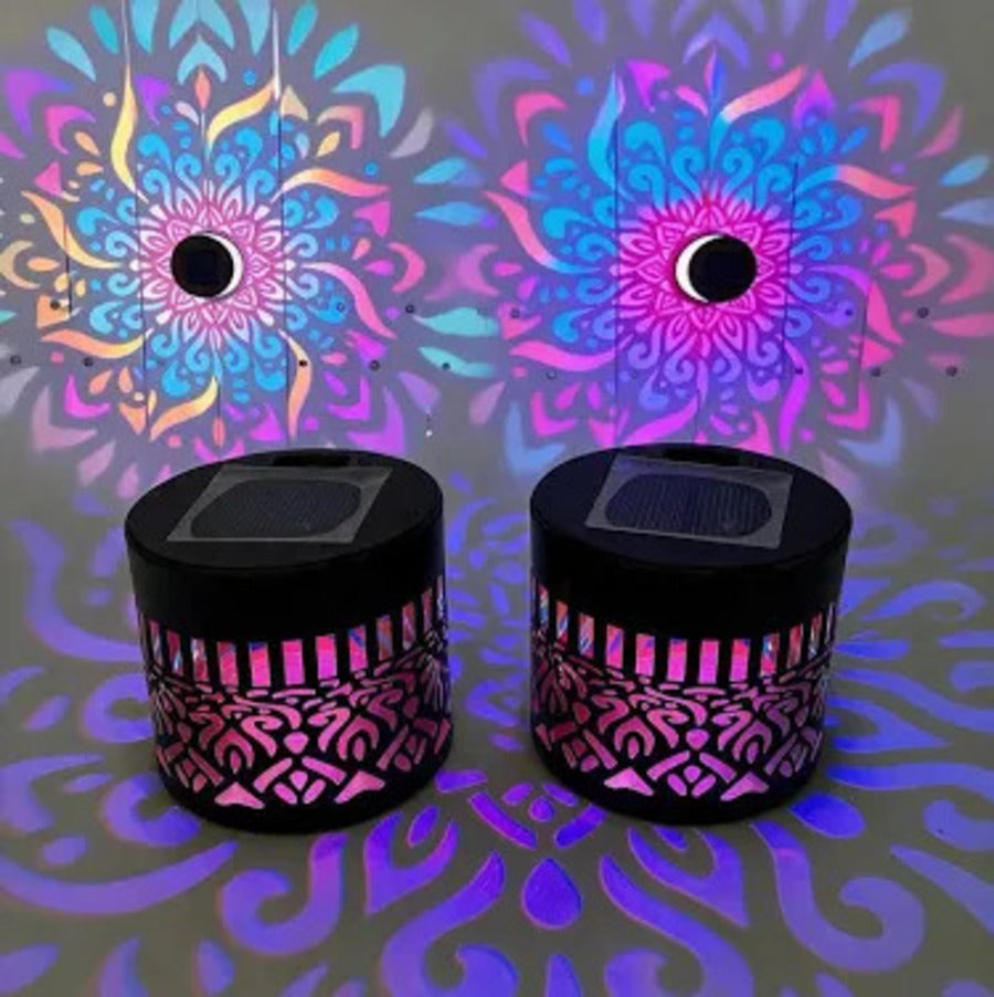 Multicolour Solar Mandela Garden Light