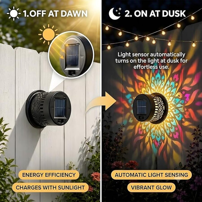 Multicolour Solar Mandela Garden Light-3