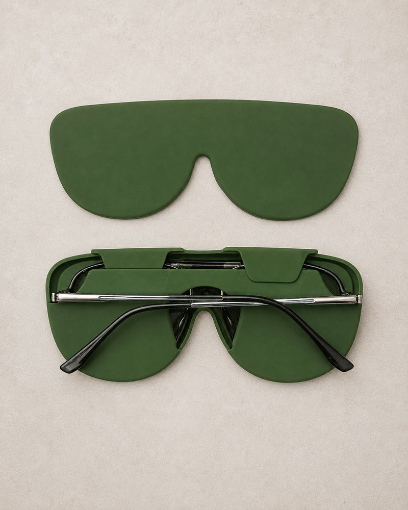 Silicon Glass Lens Protective Cover, Suitable For Glass Lens Protection & Storage Dark Green-1