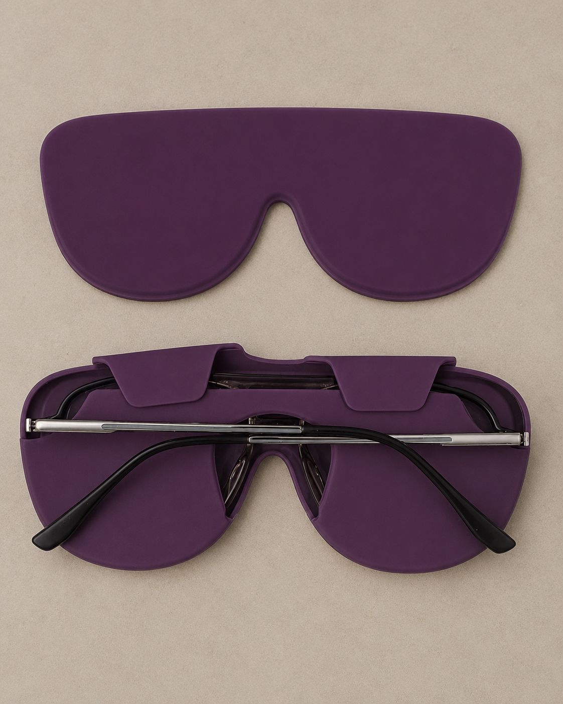 Silicon Glass Lens Protective Cover, Suitable For Glass Lens Protection & Storage Purple-1