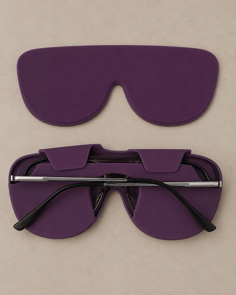 Silicon Glass Lens Protective Cover, Suitable For Glass Lens Protection & Storage Purple-1