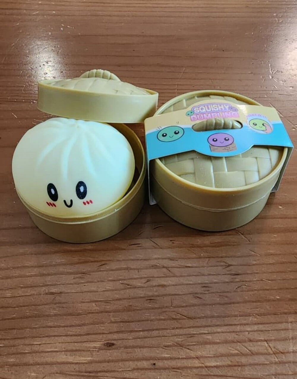 Plain Powder 5cm Squishy Dumlping