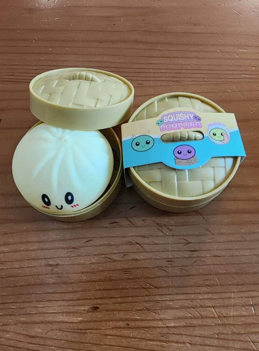 Plain Powder 5cm Squishy Dumlping