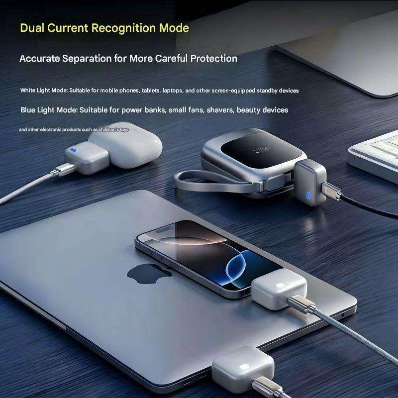ChargeShield Mobile Phone Excess Charge Protection Device - Black-6