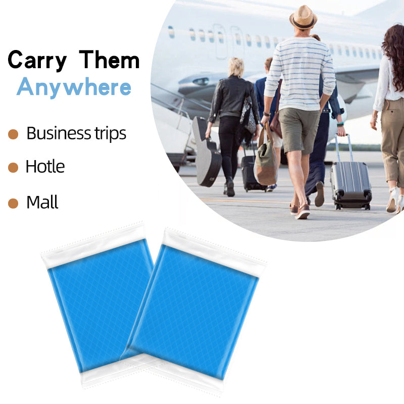 Disposable Toilet Seat Covers 1ptk / 4pcs, Single-Use Hygienic Toilet Seat Protector for Travel, Public Restrooms, Office & Home-9