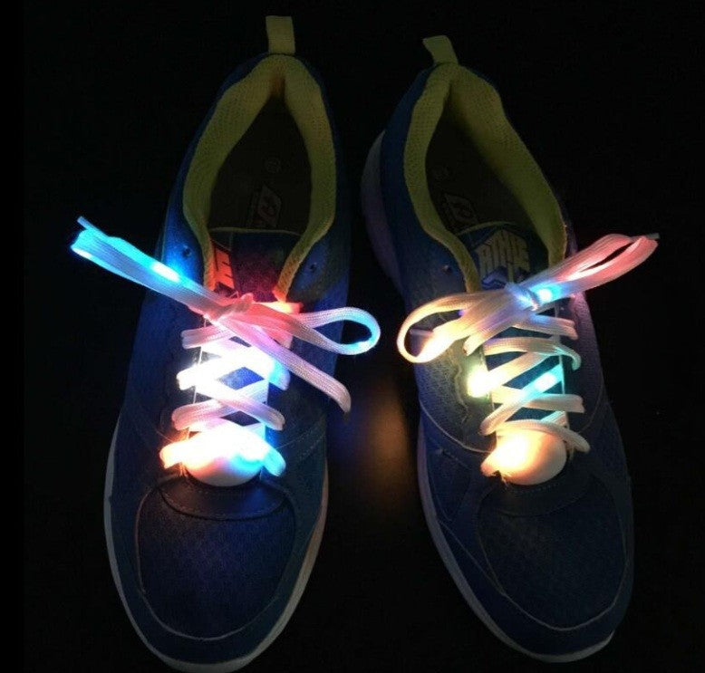 Glowing LED Shoe Lace RGB Colour - Flashing LED Shoelace with 3 Modes of Flasing Light for all.-6
