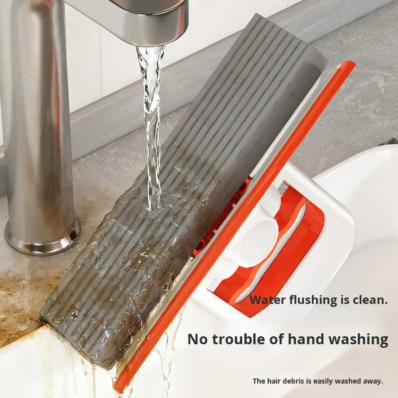 2-in-1 Foldable Sponge Mop + Tabletop Wiper-10