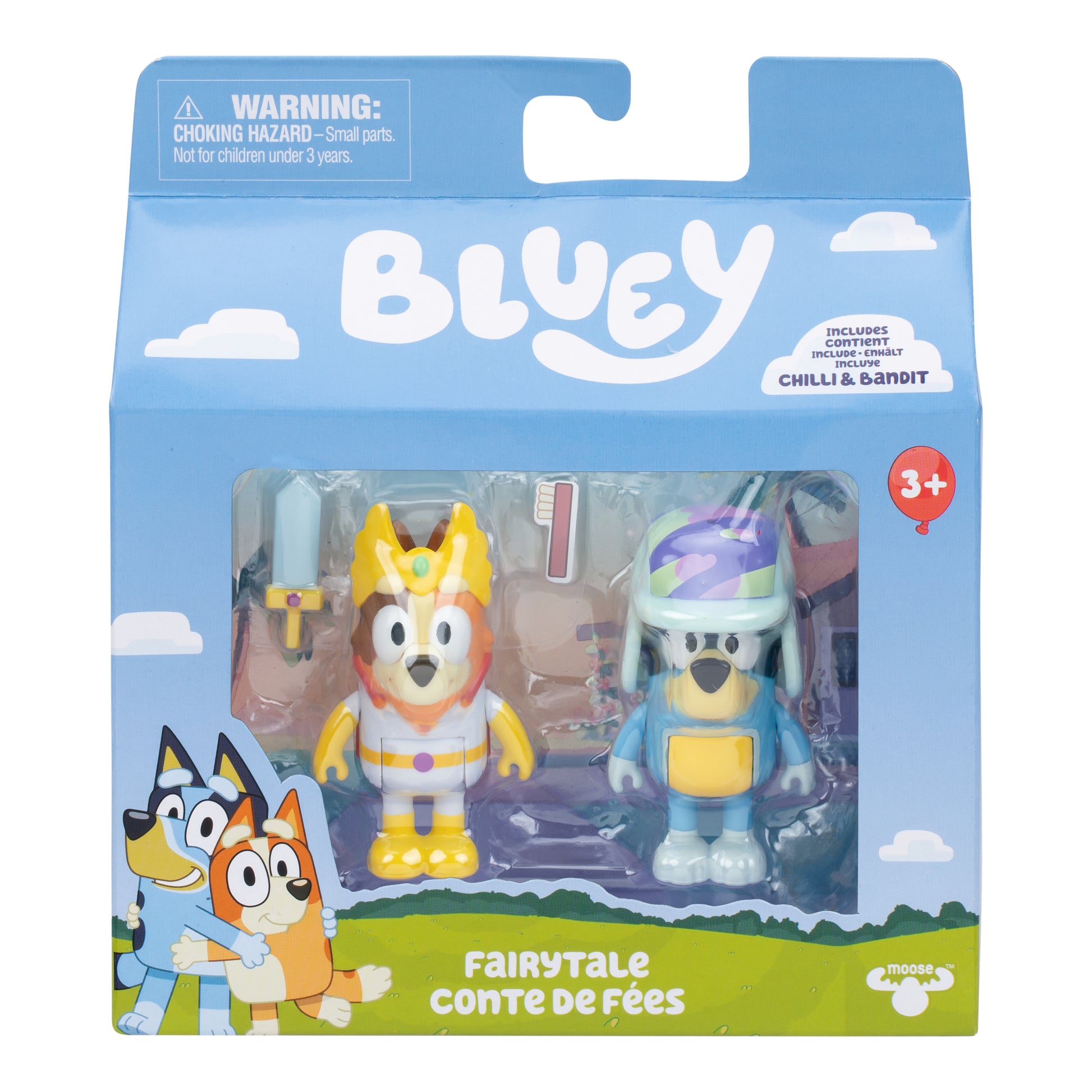 Bluey S12 Figure 2Pack- Fairy Tale-3