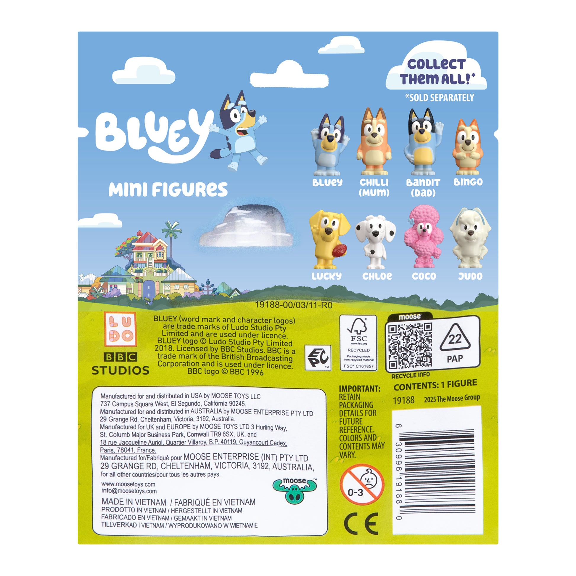 Bluey S13 Mini Figure Single Pack-4