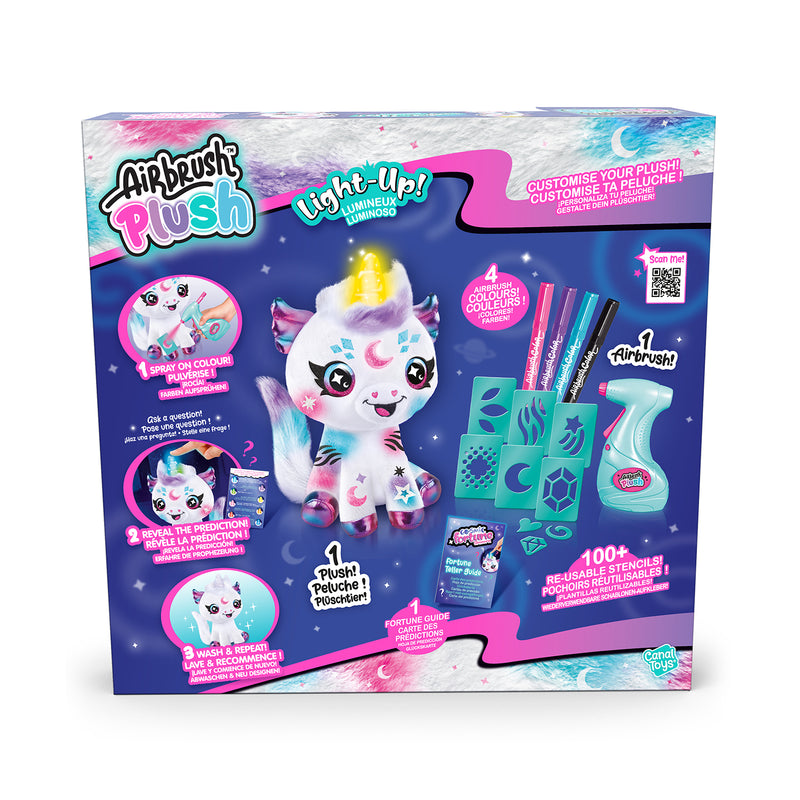 Airbrush Plush - Cosmic Unicorn-4