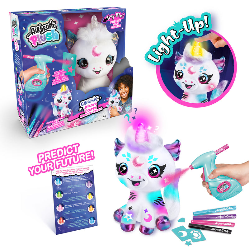 Airbrush Plush - Cosmic Unicorn-5