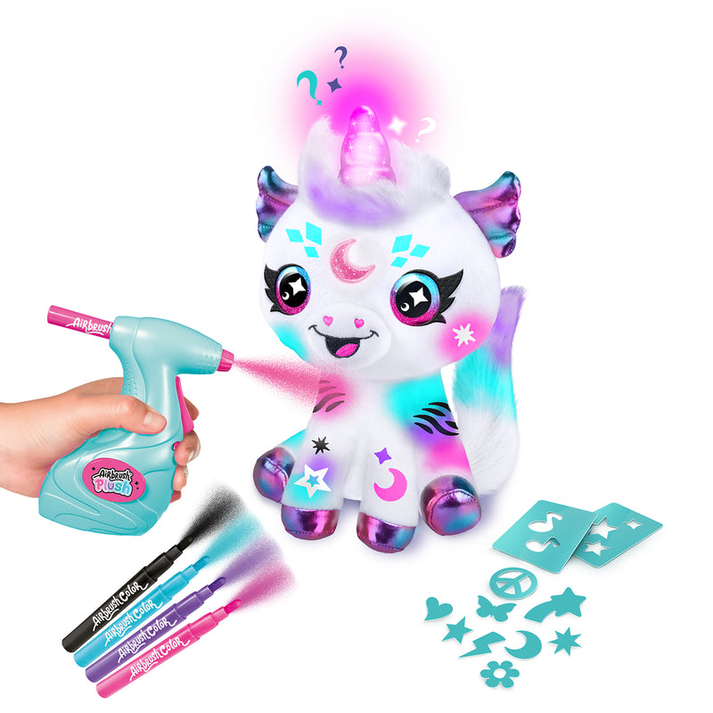Airbrush Plush - Cosmic Unicorn-9