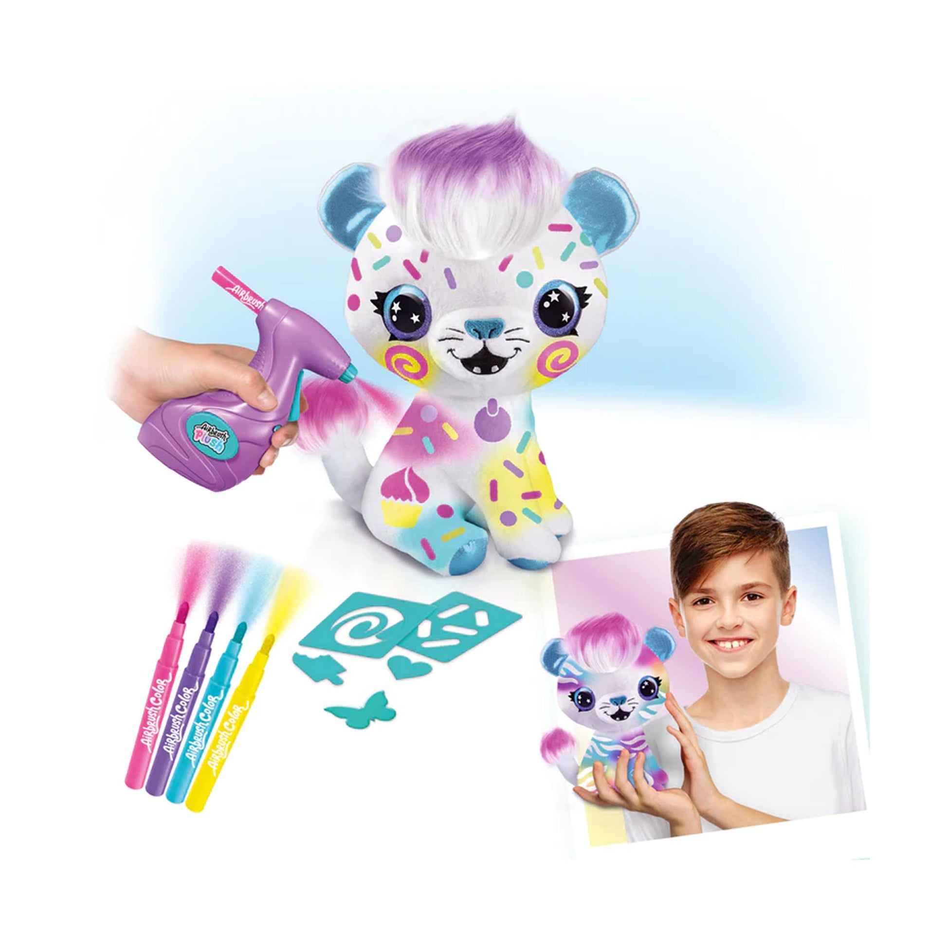 Airbrush Plush - Kitty-6