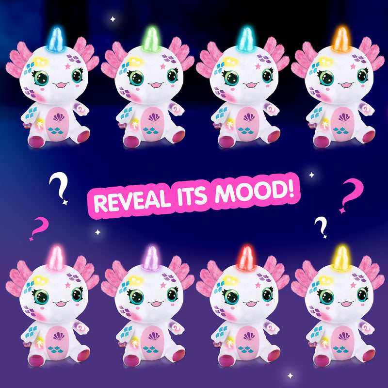 Airbrush Plush - Axolotlcorn Light Up-8