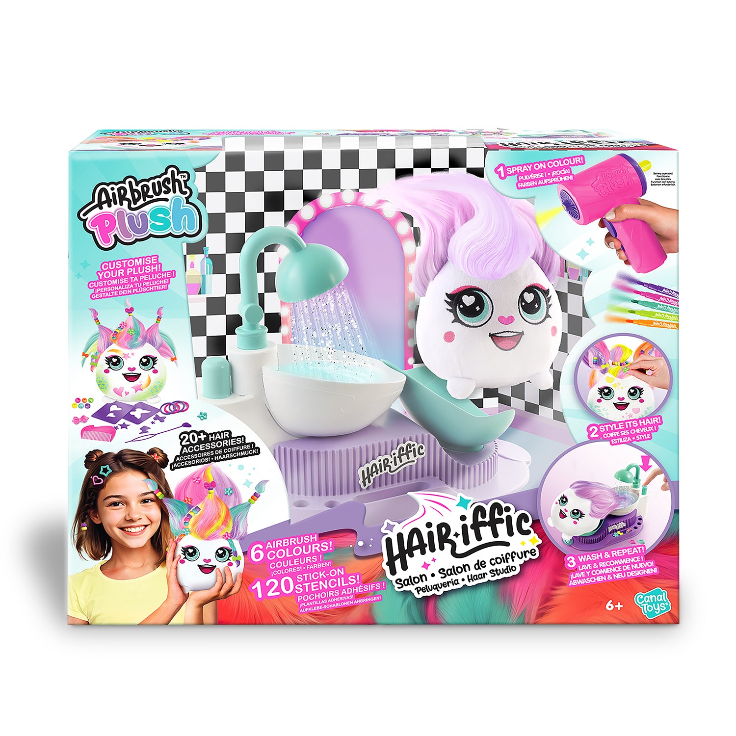 Airbrush Plush - Hair-Iffic Hair Style Salon-3