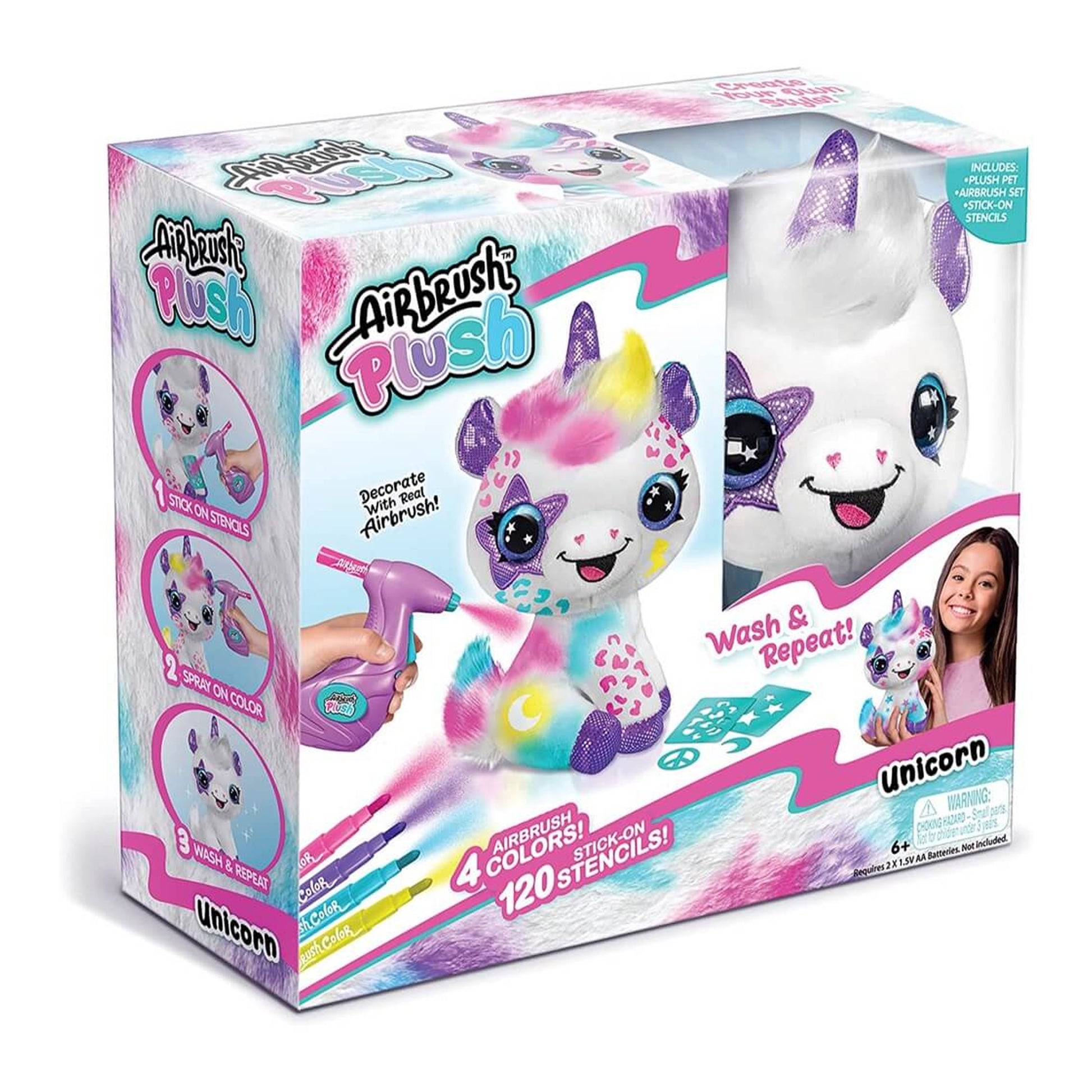 Airbrush Plush - Unicorn-3