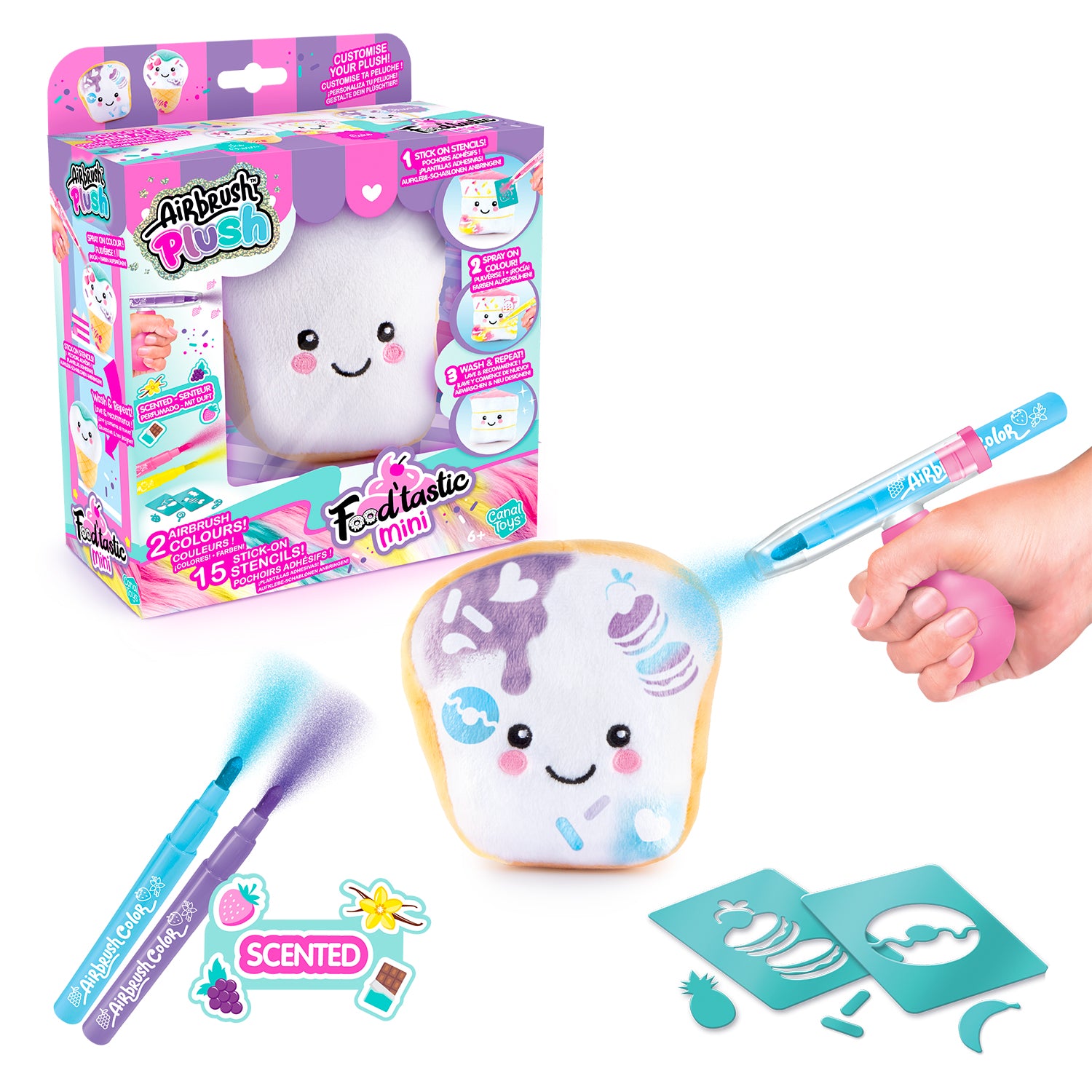 Airbrush Plush - Food'Tastic Mini-4