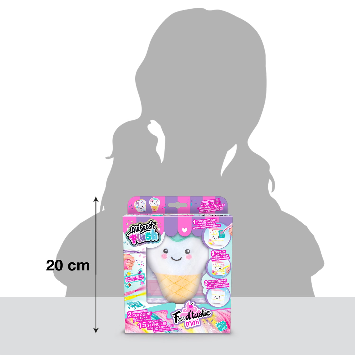 Airbrush Plush - Food'Tastic Mini-6