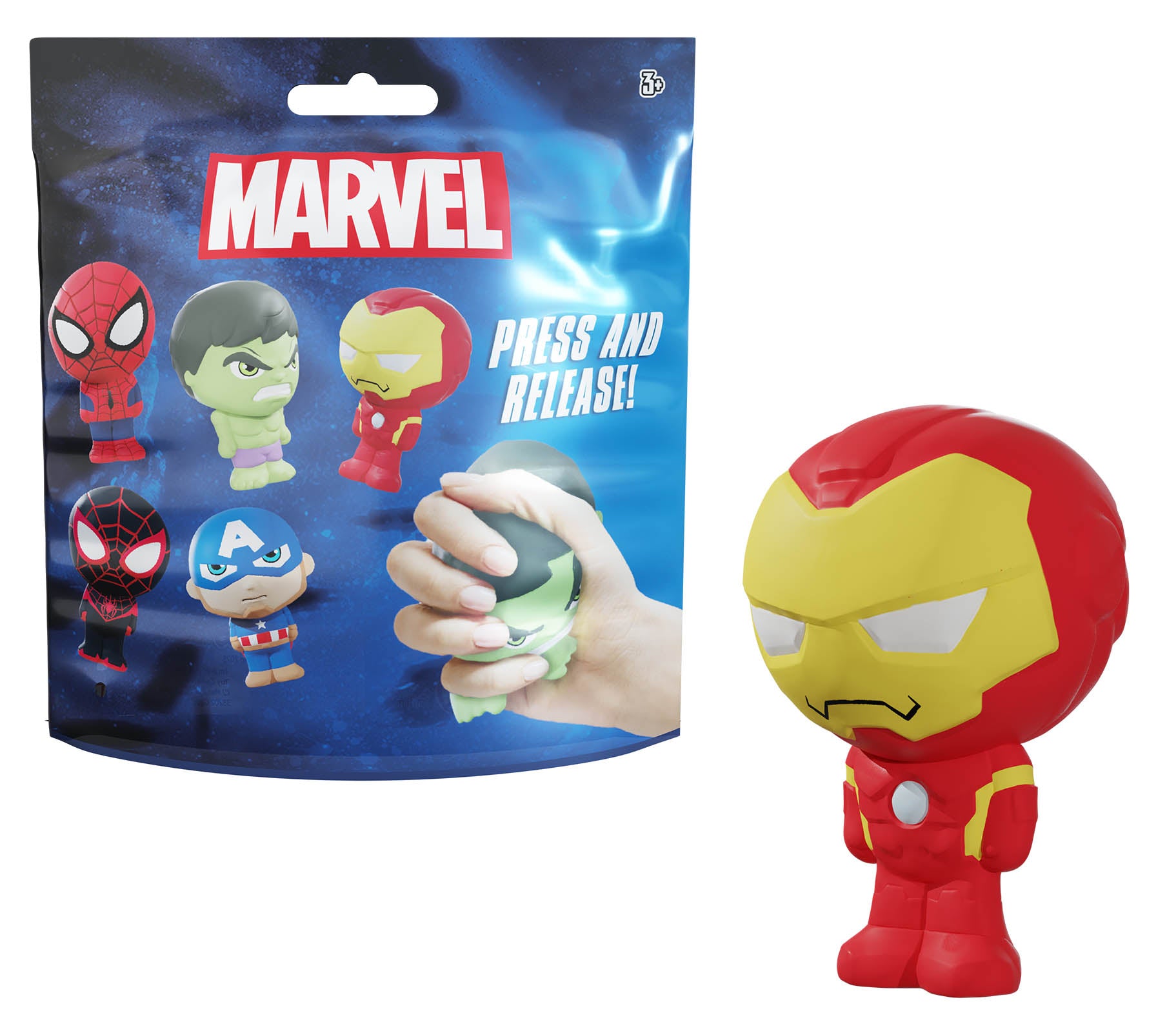 Marvel Foamate Slow Rising Figures Assorted – Iron Man-3