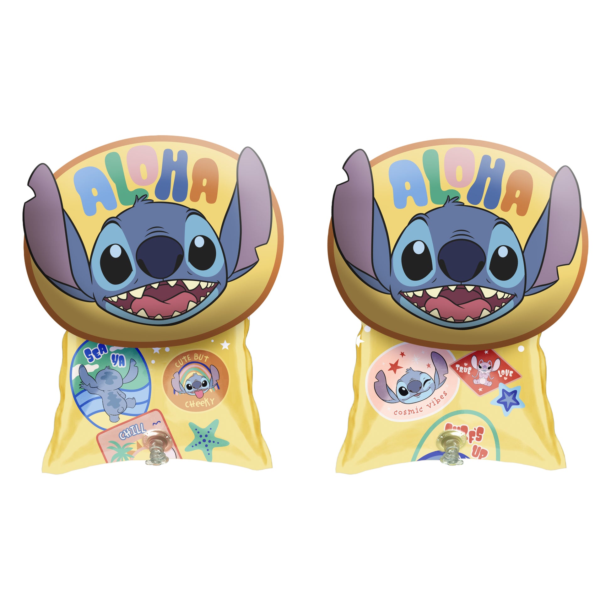 Disney 3D Arm Bands - Stitch - Packed In Color Box - 15 Cm Wide-4