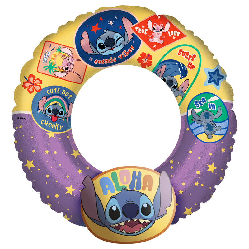 Disney 3D Swim Ring  - Stich - Packed In Color Box - 50 Cm Wide-4