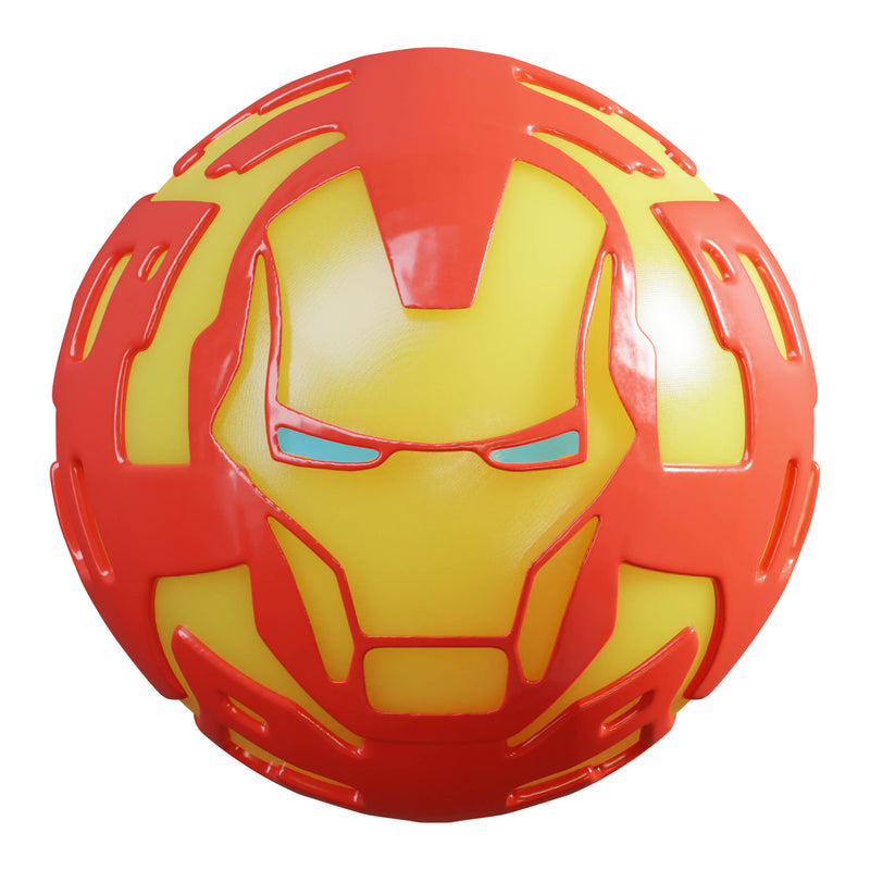 Marvel- Super Bouncerz  Asst.4- Cdu Vertical 12 Pcs - Iron Man-1