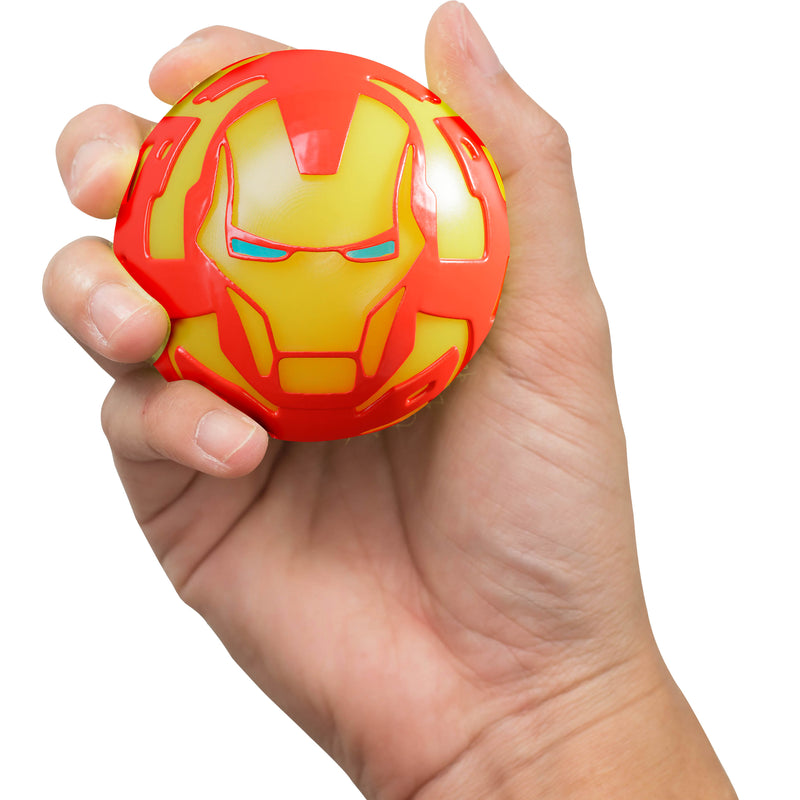 Marvel- Super Bouncerz  Asst.4- Cdu Vertical 12 Pcs - Iron Man-2