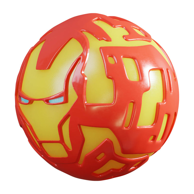 Marvel- Super Bouncerz  Asst.4- Cdu Vertical 12 Pcs - Iron Man-4