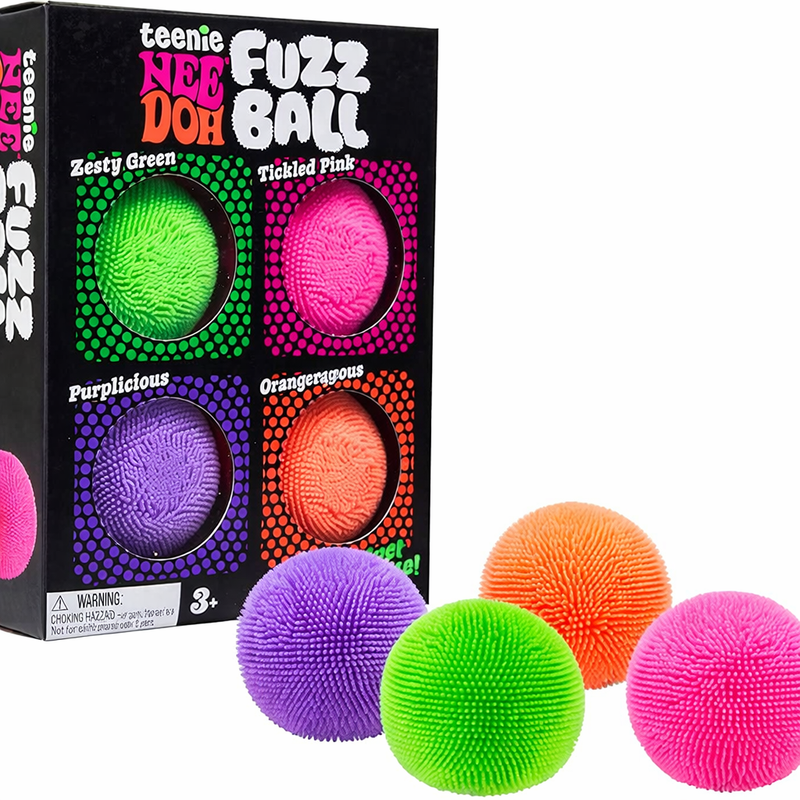 Needoh Fuzz Ball Teenie  Multi-Pack-4