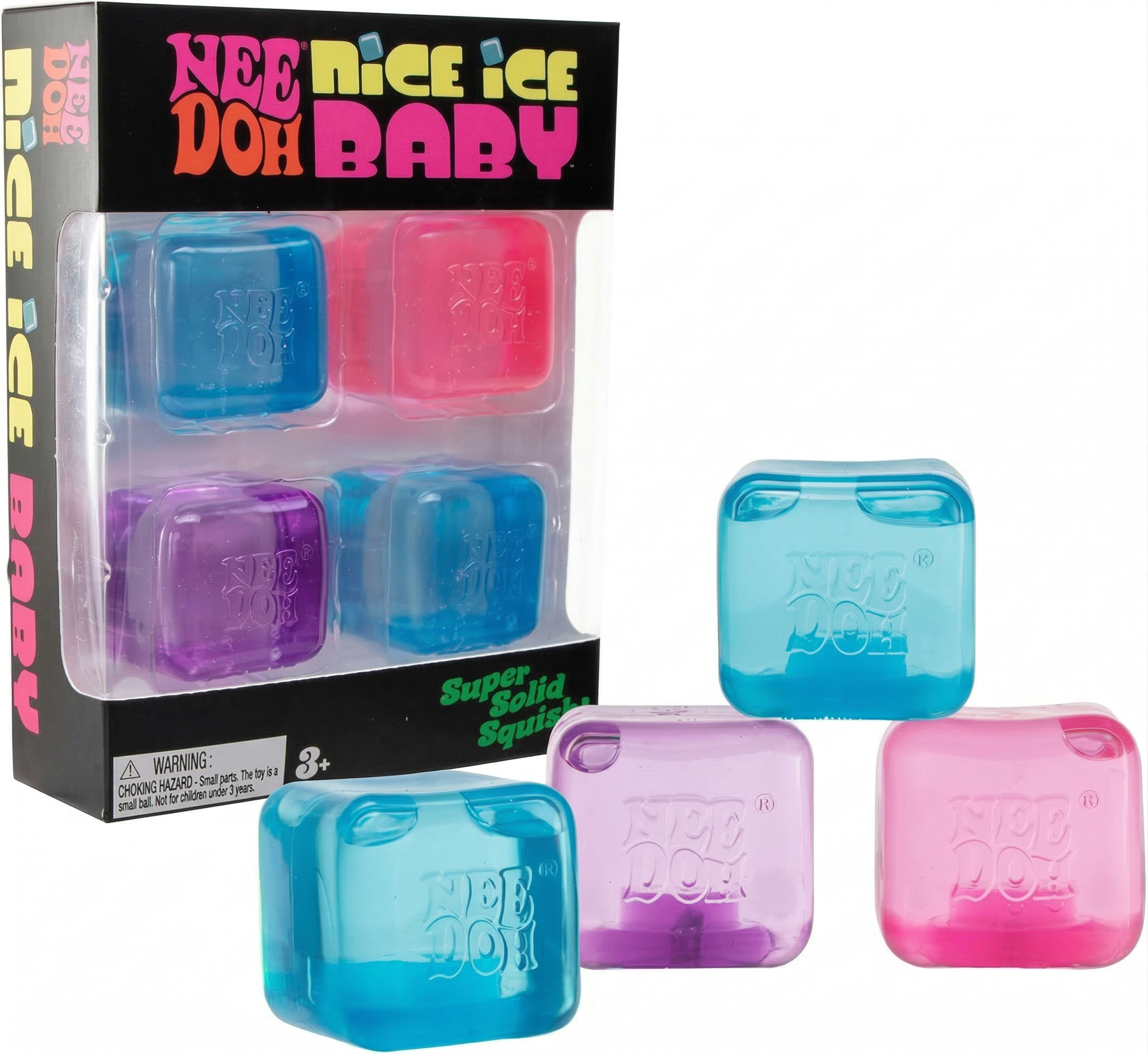 Needoh Nice Ice Baby Teenie  Multi-Pack-4