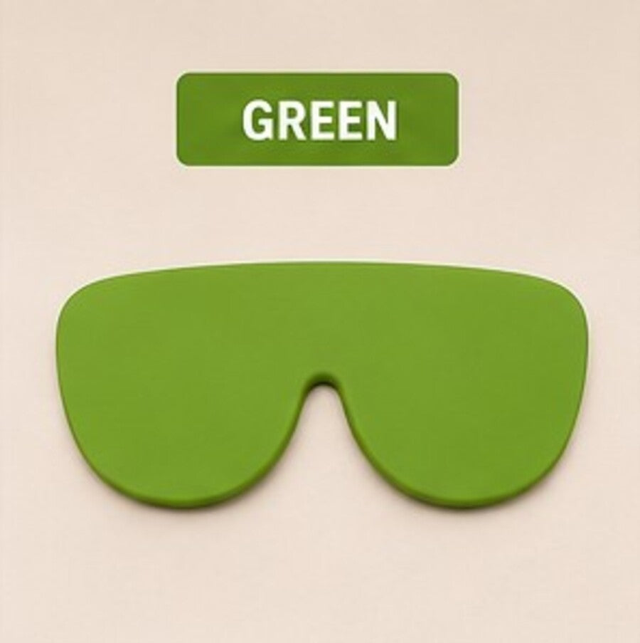 Silicon Glass Lens Protective Cover, Suitable For Glass Lens Protection & Storage Light Green-3