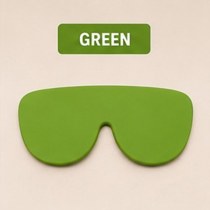 Silicon Glass Lens Protective Cover, Suitable For Glass Lens Protection & Storage Light Green-3