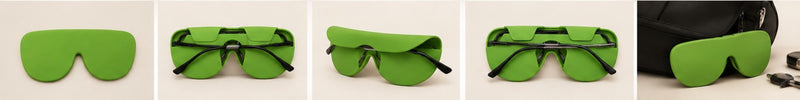 Silicon Glass Lens Protective Cover, Suitable For Glass Lens Protection & Storage Light Green-8
