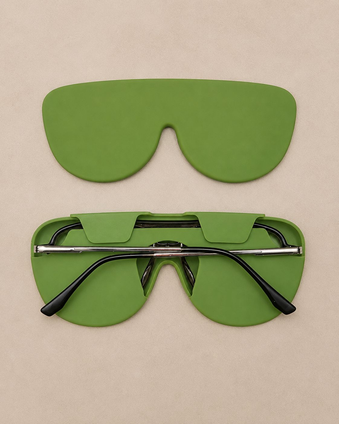 Silicon Glass Lens Protective Cover, Suitable For Glass Lens Protection & Storage Light Green-1