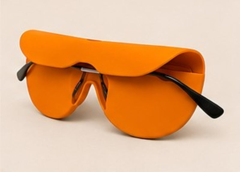 Silicon Glass Lens Protective Cover, Suitable For Glass Lens Protection & Storage Orange-5