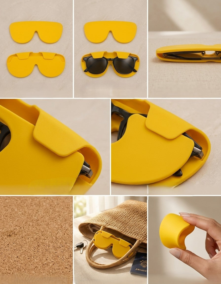 Silicon Glass Lens Protective Cover, Suitable For Glass Lens Protection & Storage Yellow-4