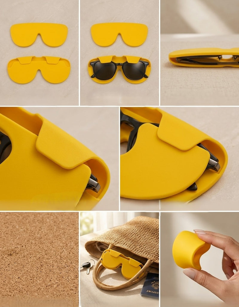 Silicon Glass Lens Protective Cover, Suitable For Glass Lens Protection & Storage Yellow-4
