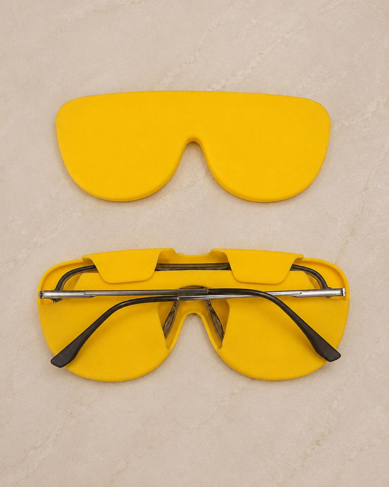 Silicon Glass Lens Protective Cover, Suitable For Glass Lens Protection & Storage Yellow-10