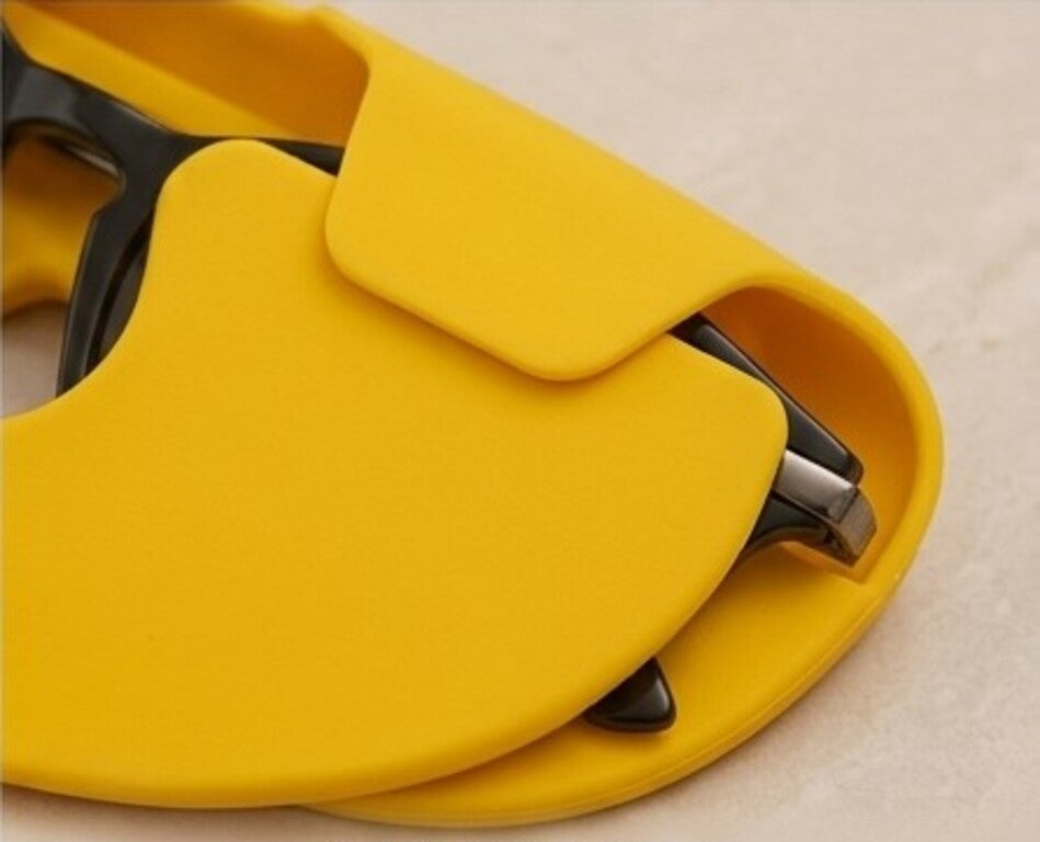 Silicon Glass Lens Protective Cover, Suitable For Glass Lens Protection & Storage Yellow-7